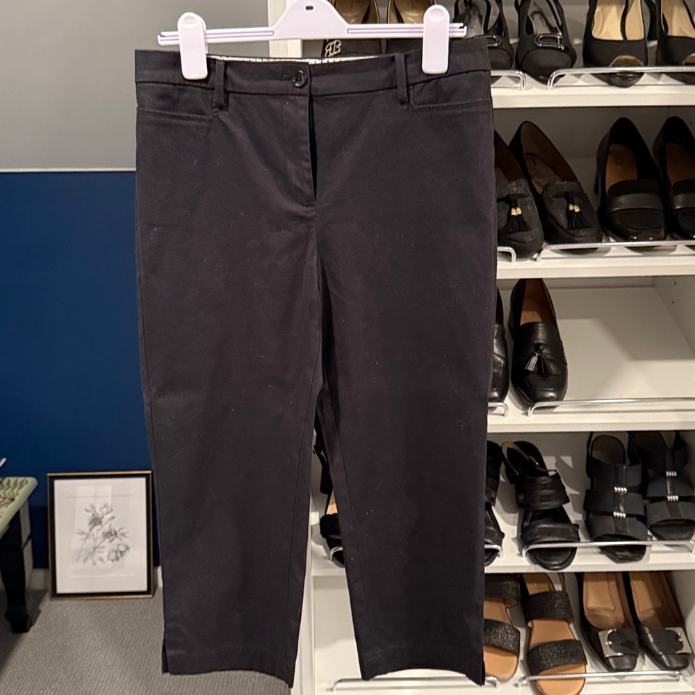 Talbots Black Perfect Skimmer Pants